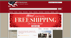 Desktop Screenshot of ahandyman.us