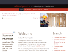 Tablet Screenshot of ahandyman.us